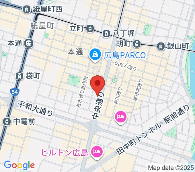 NHK文化センター 広島教室の地図