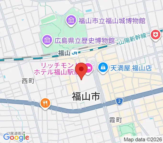 NHK文化センター福山教室の地図