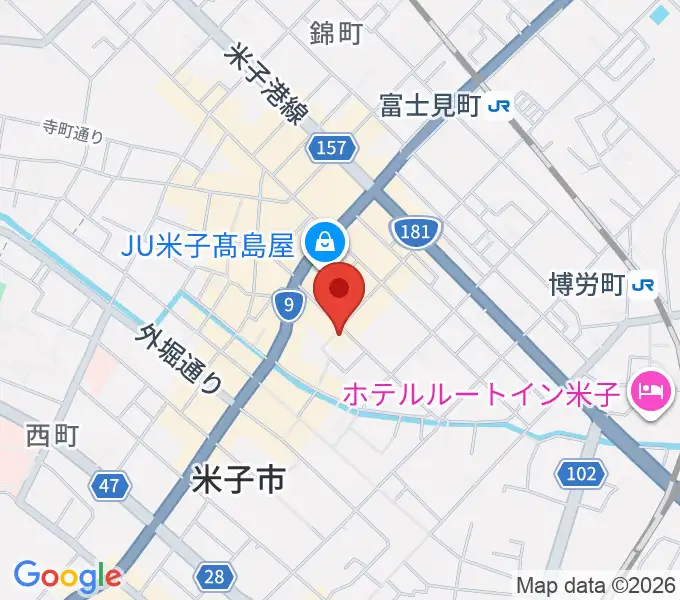 NHK文化センター米子教室の地図