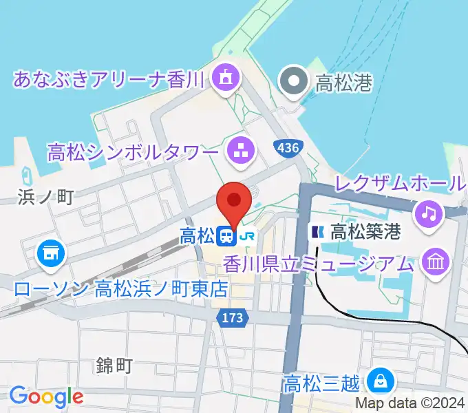 NHK文化センター 高松教室の地図