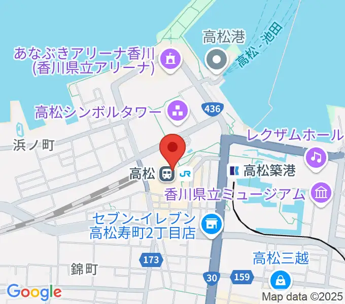 NHK文化センター 高松教室の地図