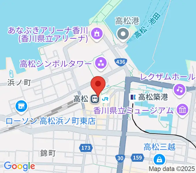 NHK文化センター 高松教室の地図