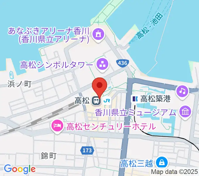 NHK文化センター 高松教室の地図