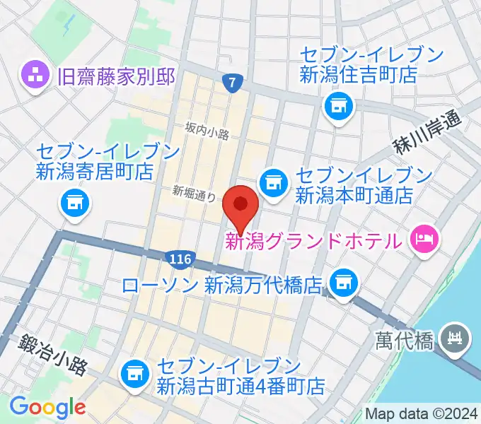 だいしほくえつホールの地図