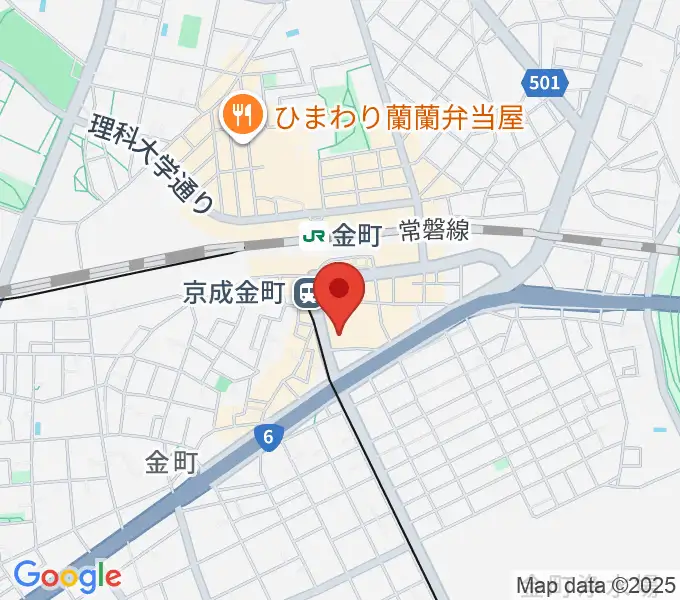 よみうりカルチャー金町の地図