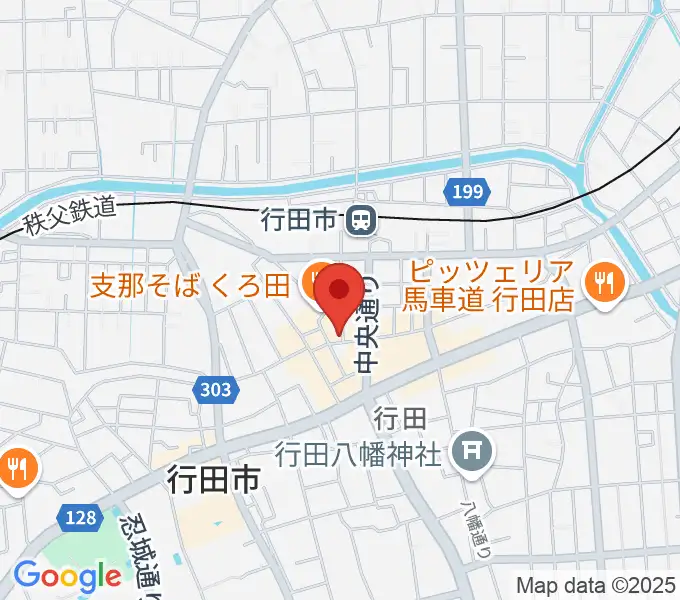 ぺぺタスギター教室 埼玉・行田教室の地図