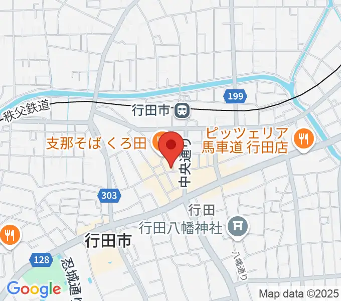 ぺぺタスギター教室 埼玉・行田教室の地図