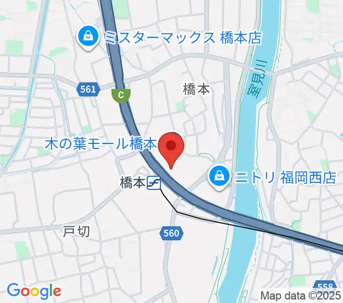 JEUGIAカルチャーセンター 木の葉モール橋本の地図