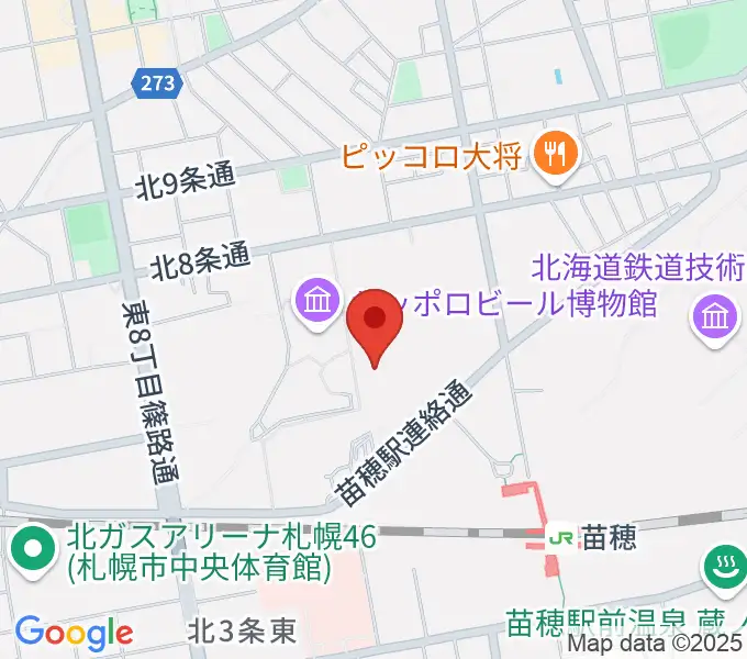 タワーレコード アリオ札幌店の地図
