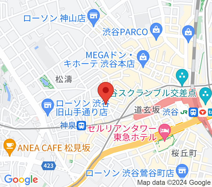 渋谷7th FLOORの場所