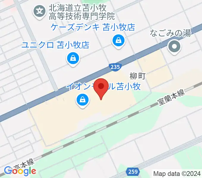 タワーレコード 苫小牧店の地図