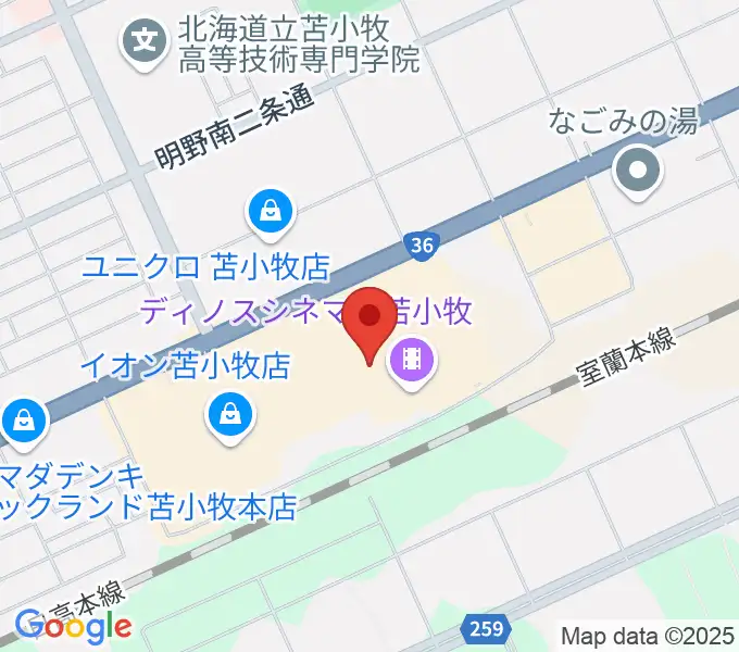 タワーレコード 苫小牧店の地図