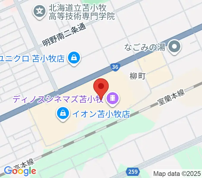 タワーレコード 苫小牧店の地図