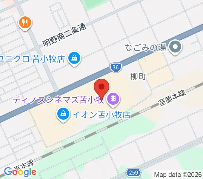 タワーレコード 苫小牧店の地図