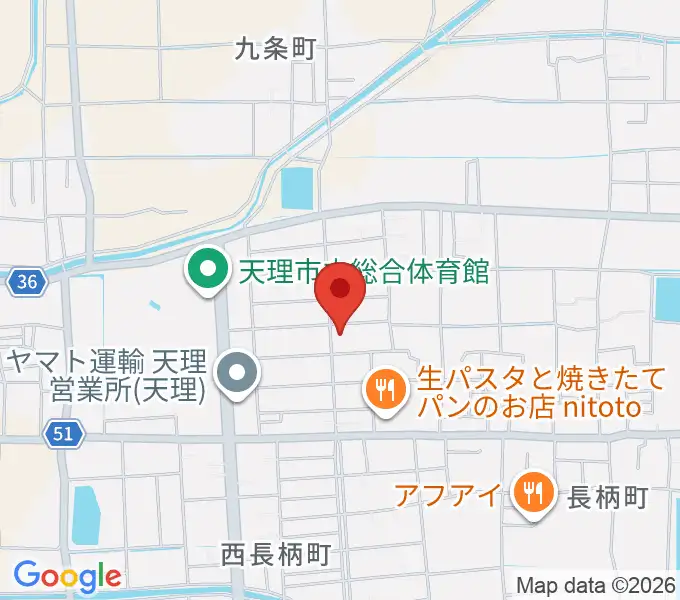 琴・三絃やまもとの地図