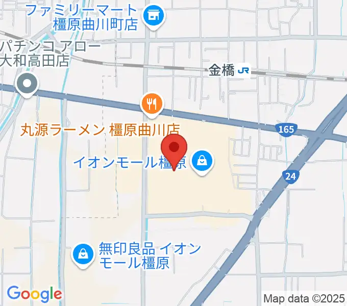 JEUGIAカルチャーセンター イオンモール橿原の地図
