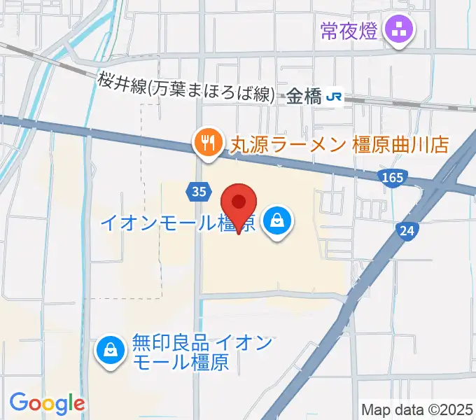 JEUGIAカルチャーセンター イオンモール橿原の地図