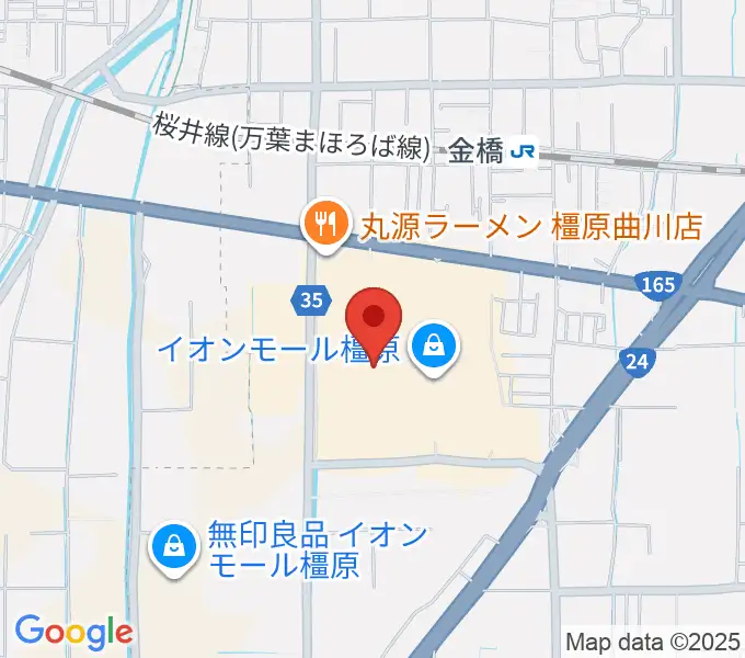 JEUGIAカルチャーセンター イオンモール橿原の地図