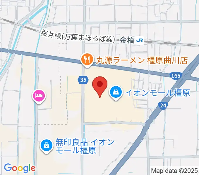 JEUGIAカルチャーセンター イオンモール橿原の地図