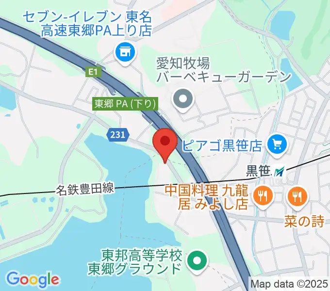 カーデンカフェ・カーデンホールの地図