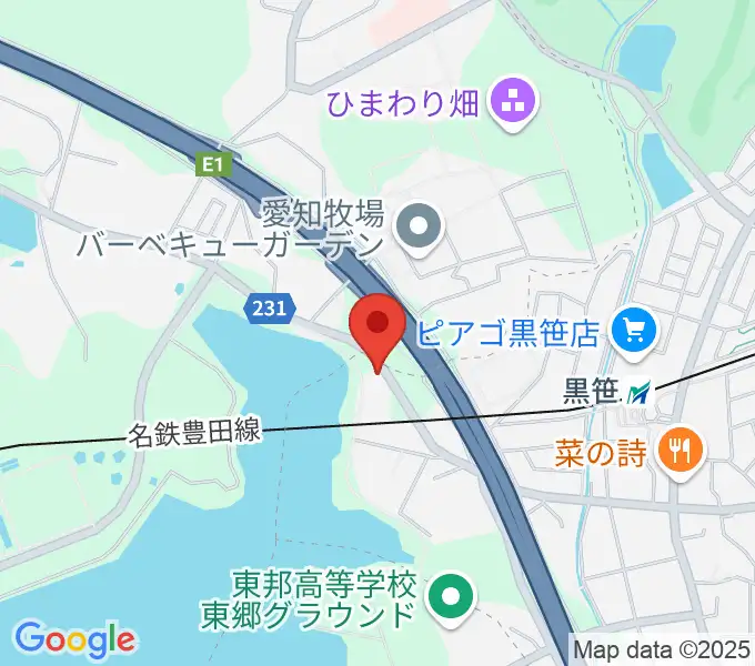 カーデンカフェ・カーデンホールの地図