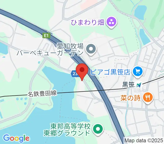 カーデンカフェ・カーデンホールの地図
