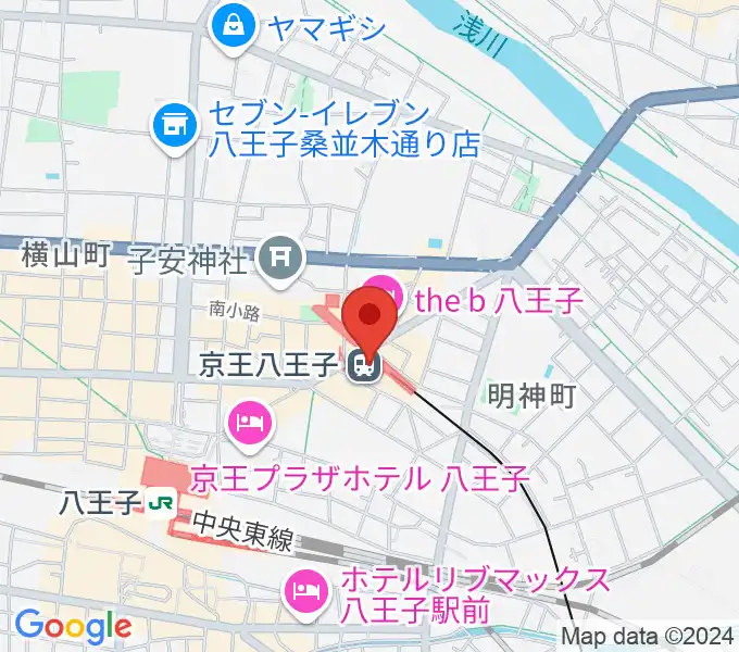 タワーレコード八王子店の地図