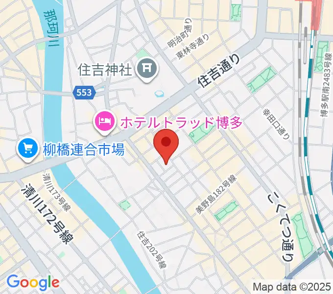 Tune the Voiceの地図