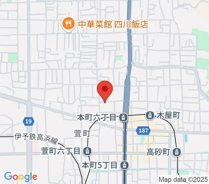 愛媛県男女共同参画センターの地図
