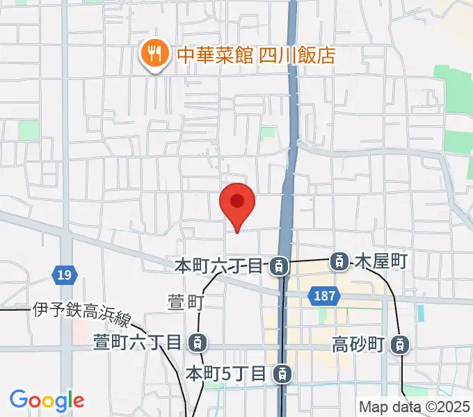 愛媛県男女共同参画センターの地図