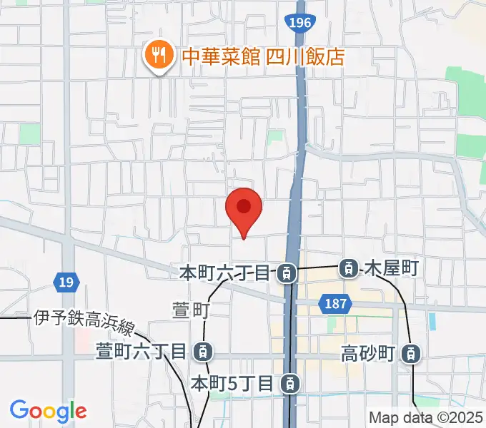 愛媛県男女共同参画センターの地図