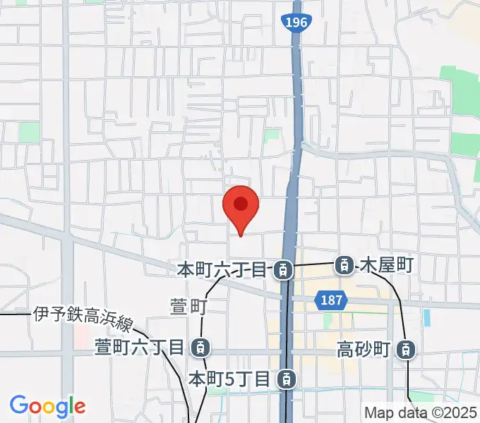 愛媛県男女共同参画センターの地図