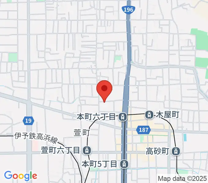 愛媛県男女共同参画センターの地図