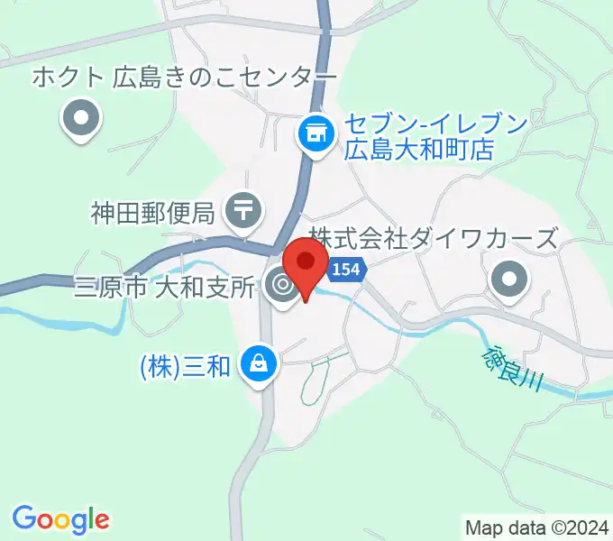 大和文化センター クレオホールの地図