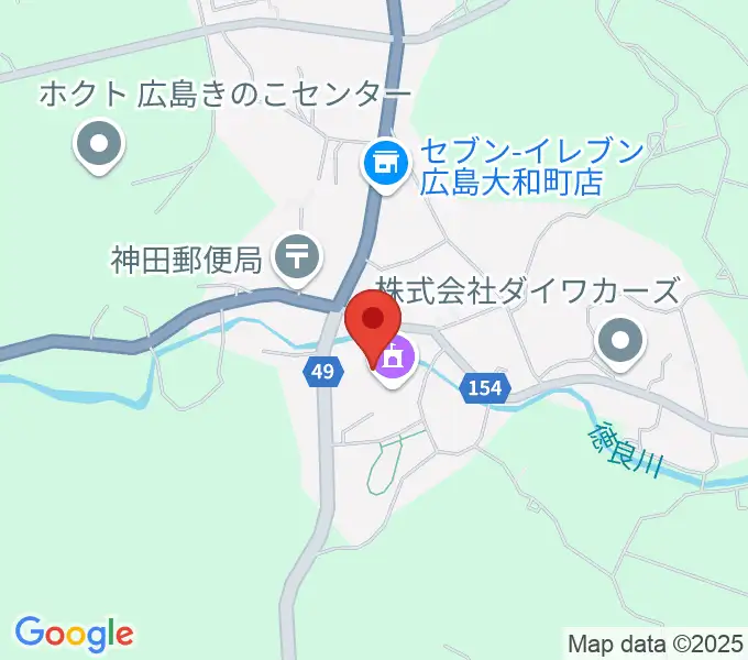 大和文化センター クレオホールの地図