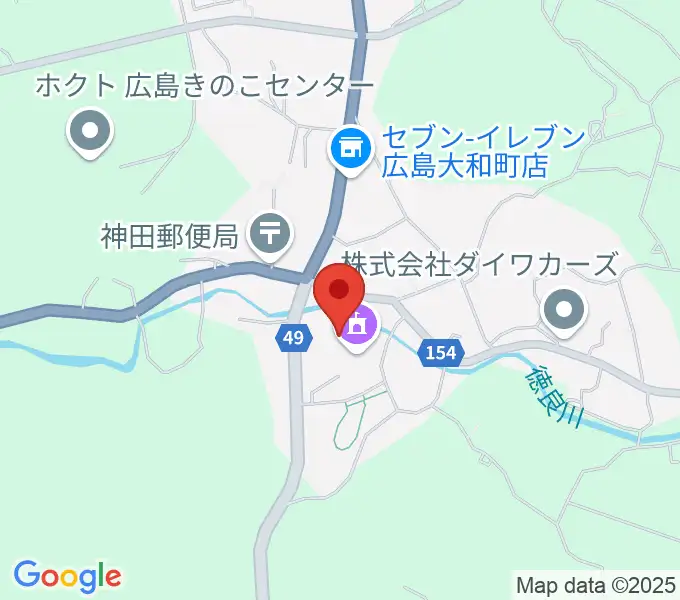 大和文化センター クレオホールの地図