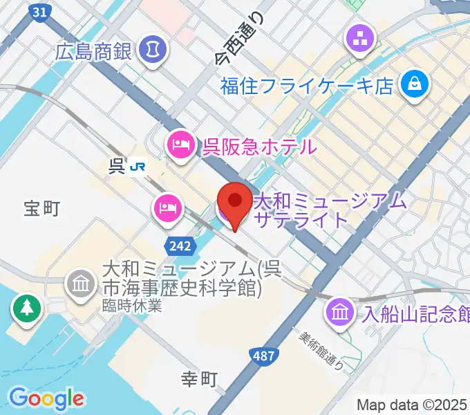 ビューポートくれの地図