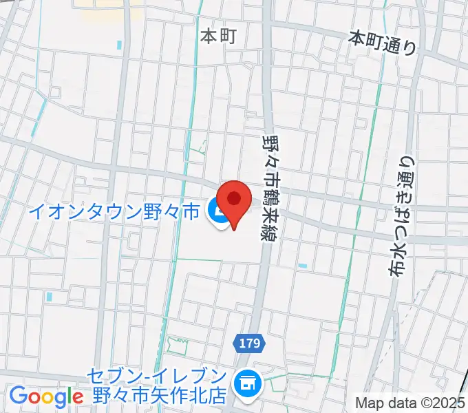 北國新聞文化センター イオンタウン野々市スタジオの地図