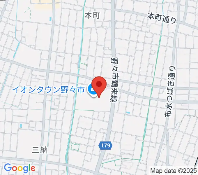 北國新聞文化センター イオンタウン野々市スタジオの地図