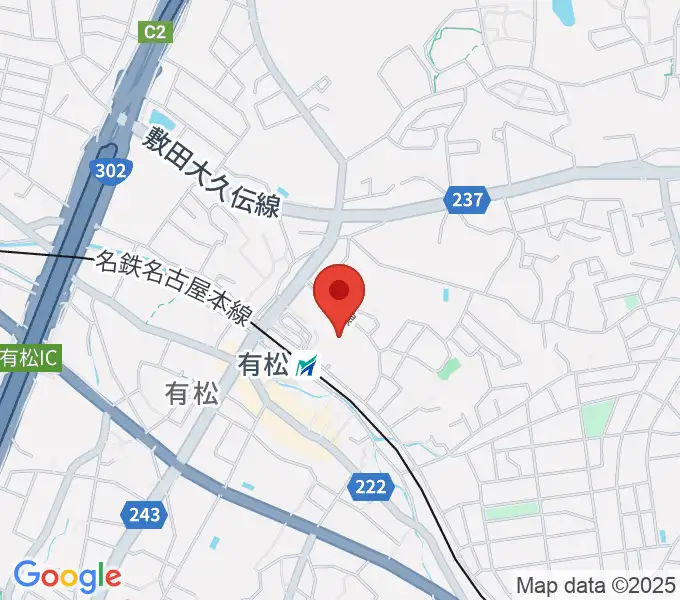 JEUGIAカルチャーセンター イオンタウン有松の地図