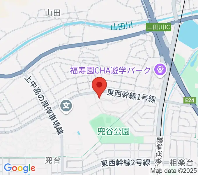 JEUGIAエコール教室の地図