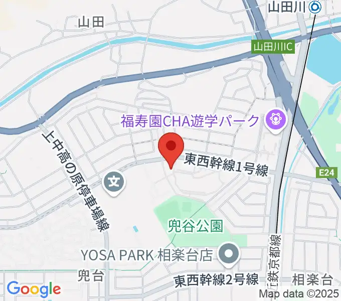 JEUGIAエコール教室の地図