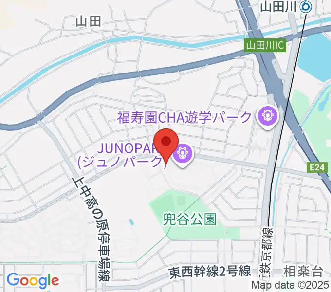 JEUGIAエコール教室の地図