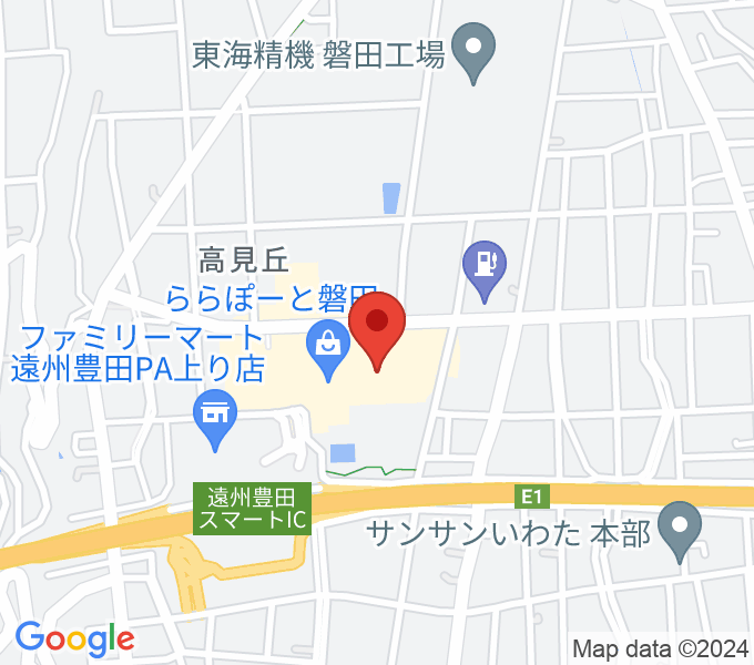 タワーレコード ららぽーと磐田店の場所