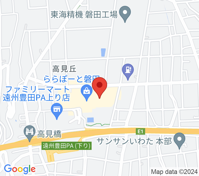 タワーレコード ららぽーと磐田店の場所