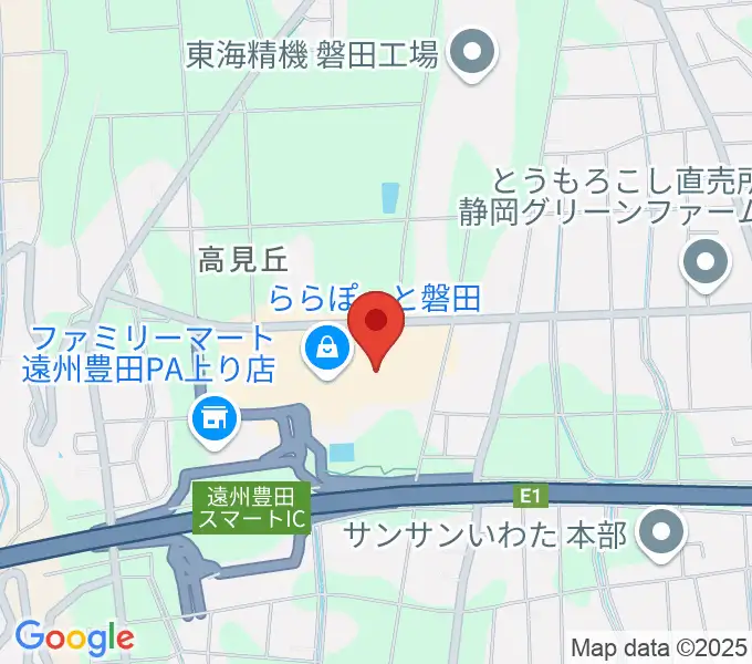 タワーレコード ららぽーと磐田店の地図