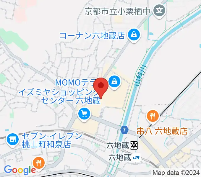 JEUGIAカルチャーセンター MOMOテラスの地図