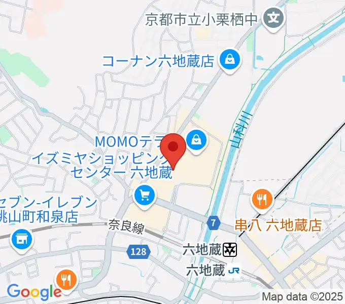 JEUGIAカルチャーセンター MOMOテラスの地図
