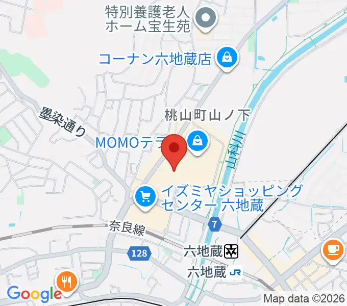 JEUGIAカルチャーセンター MOMOテラスの地図