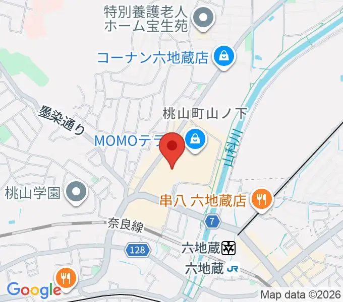 JEUGIAカルチャーセンター MOMOテラスの地図